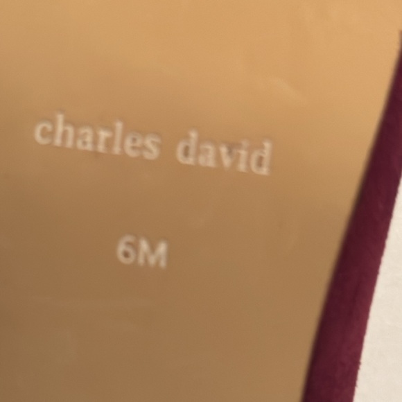 Charles David Reeling pump in mahogany size 6 NWOB - Picture 7 of 7